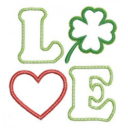 Stickdatei - Love Klee